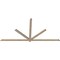 Ekena Millwork Kennewick Smooth Timber Gable Bracket, Douglas Fir, 108"W x 54"H x 1 1/2"D x 3 1/2"F, 12/12 Pitch GBW108X54X0204KEN00SDF - alternate 3
